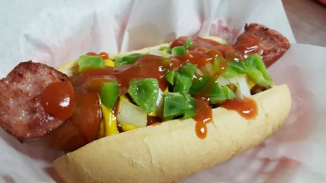 Polish Sausage Combo.