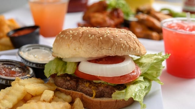 Bama Burger Combo.