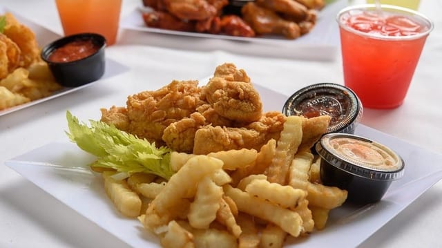 Chicken Tender Combo.